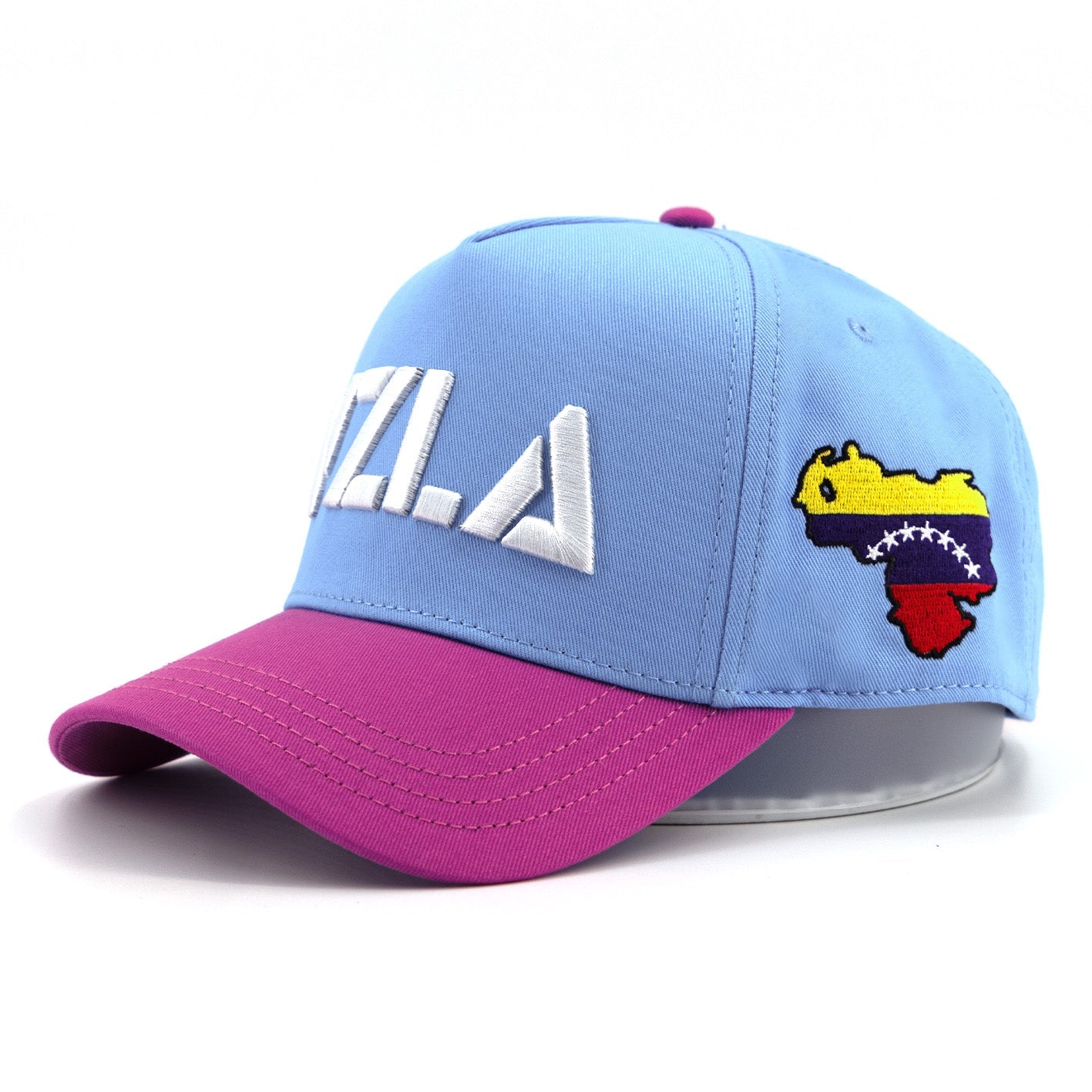 VZLA 03 (Celeste y Fucsia)